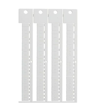 Brady Terminal Block Tag Polycarbonate 10.00 mm H x 5.00 mm W Box of 1408 Pieces, 1408PK SA5443